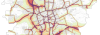 Eine Karte, die die Lärmbelastung durch den Straßenverkehrslärm in einem Teil von Braunschweig darstellt